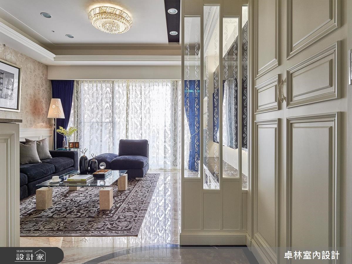 33坪新成屋(5年以下)＿新古典玄關案例圖片＿卓林室內設計有限公司＿卓林_01之1
