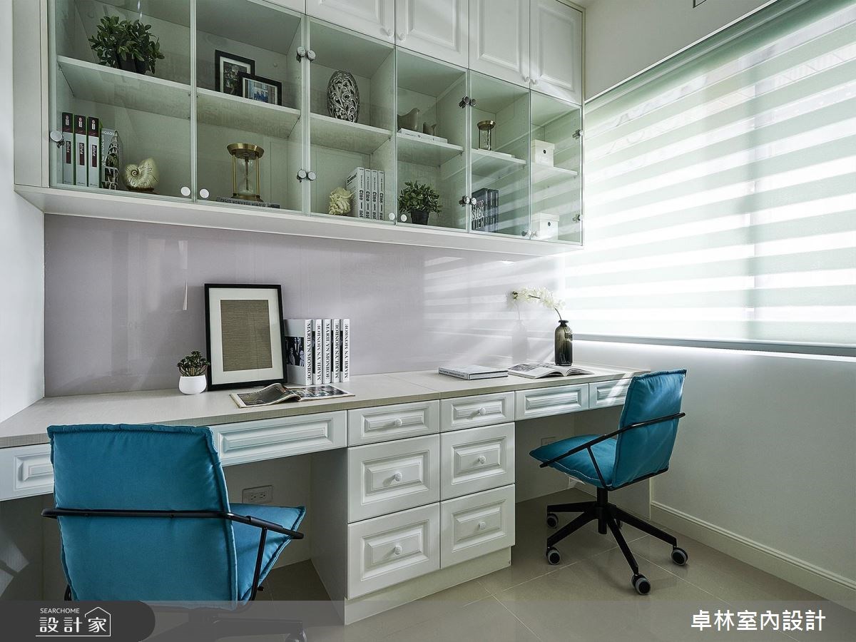 33坪新成屋(5年以下)＿新古典書房案例圖片＿卓林室內設計有限公司＿卓林_01之7