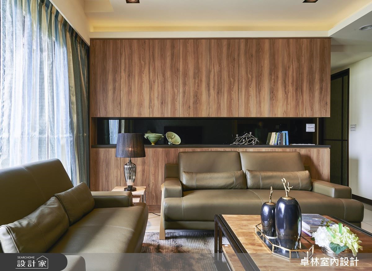 42坪新成屋(5年以下)＿混搭風客廳案例圖片＿卓林室內設計有限公司＿卓林_02之6