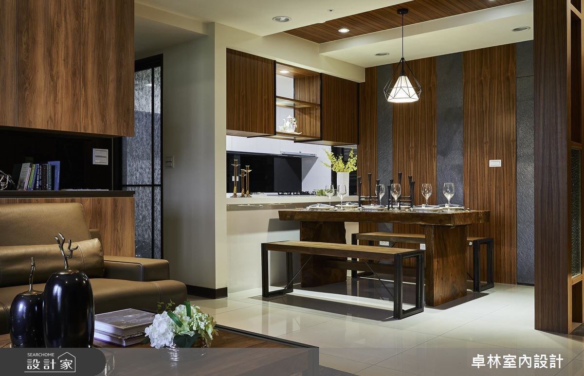 42坪新成屋(5年以下)＿混搭風餐廳案例圖片＿卓林室內設計有限公司＿卓林_02之8