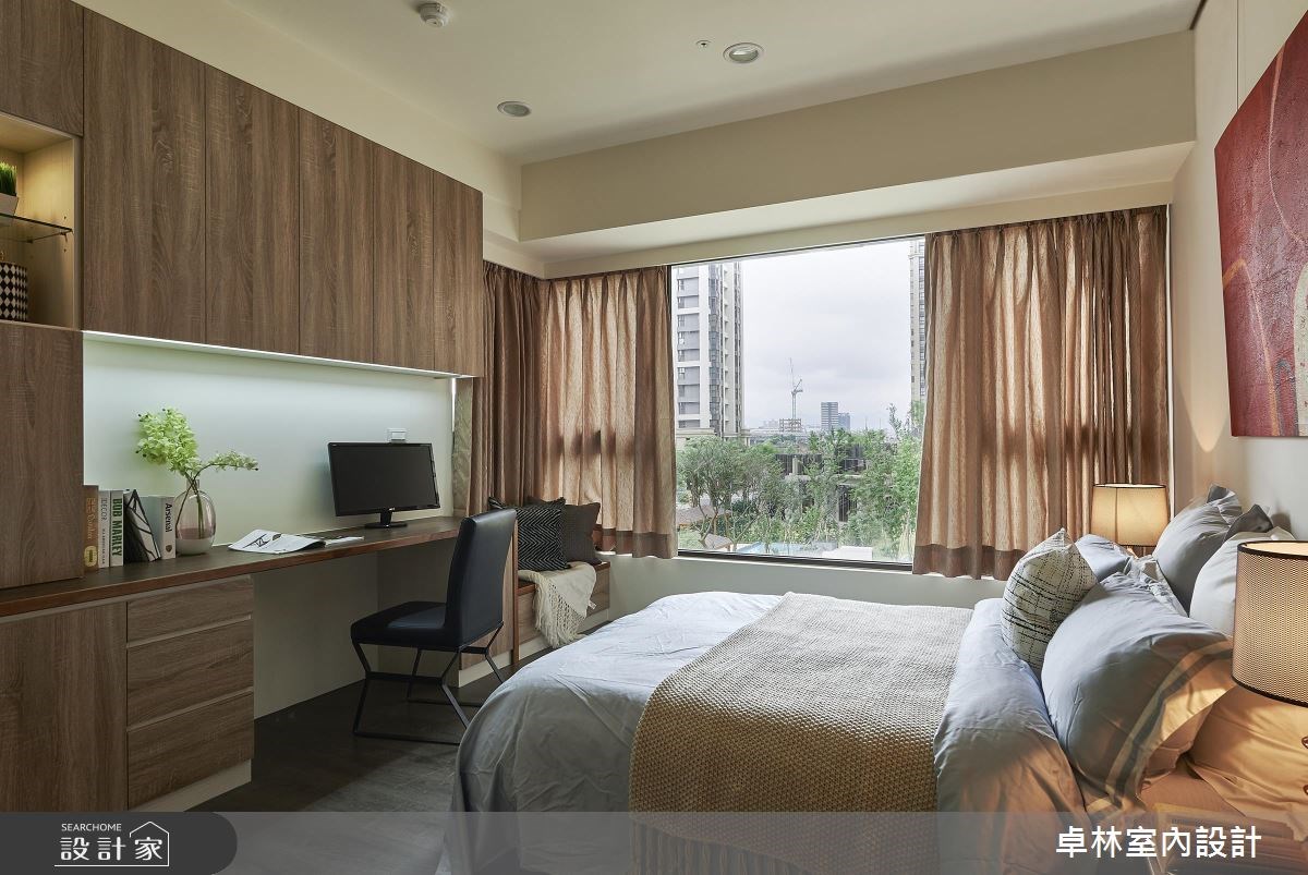 42坪新成屋(5年以下)＿混搭風臥室案例圖片＿卓林室內設計有限公司＿卓林_02之11
