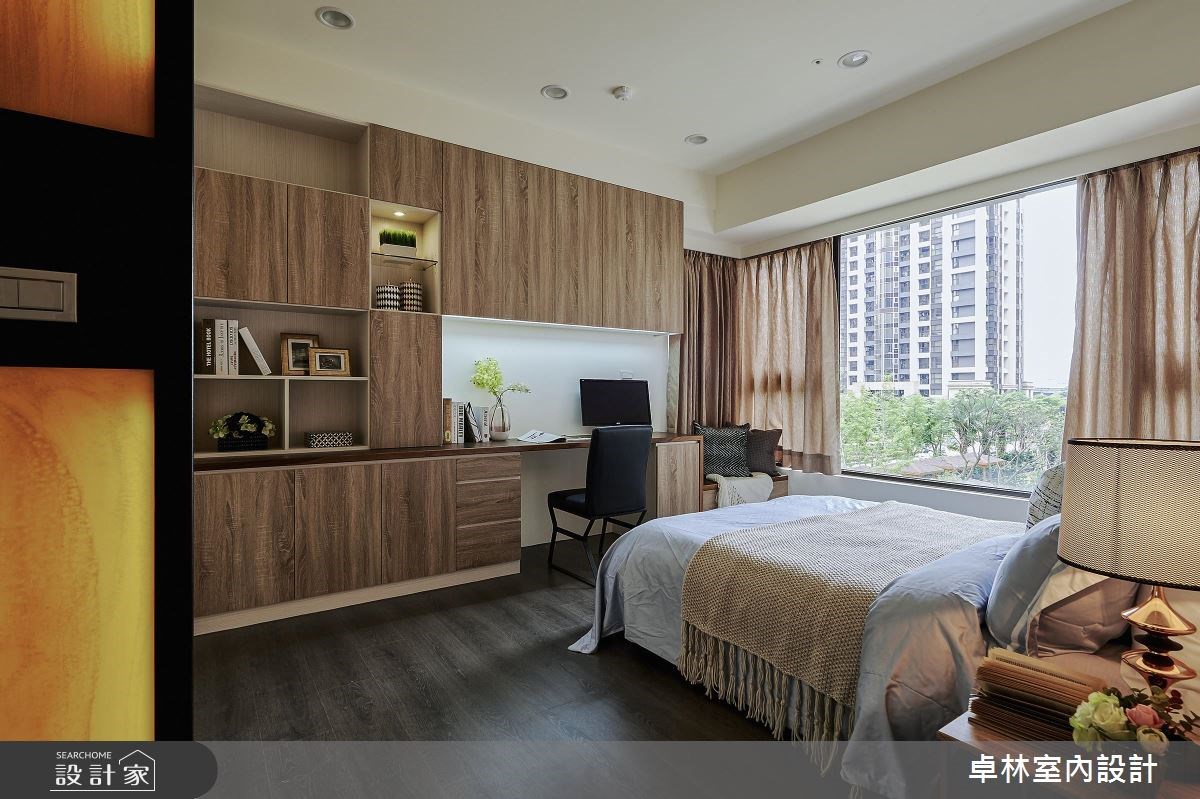 42坪新成屋(5年以下)＿混搭風臥室案例圖片＿卓林室內設計有限公司＿卓林_02之12