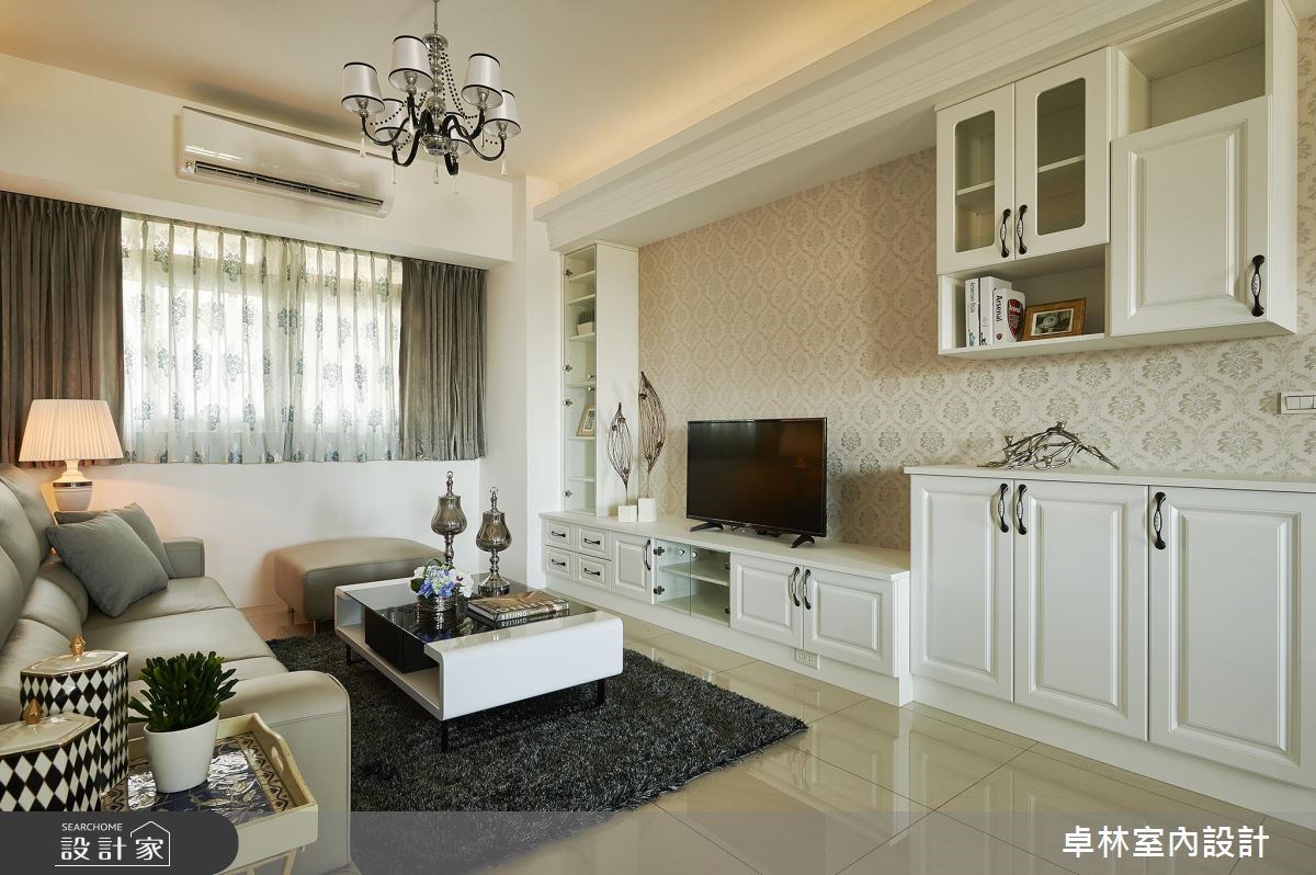 38坪老屋(16~30年)＿混搭風客廳案例圖片＿卓林室內設計有限公司＿卓林_03之2