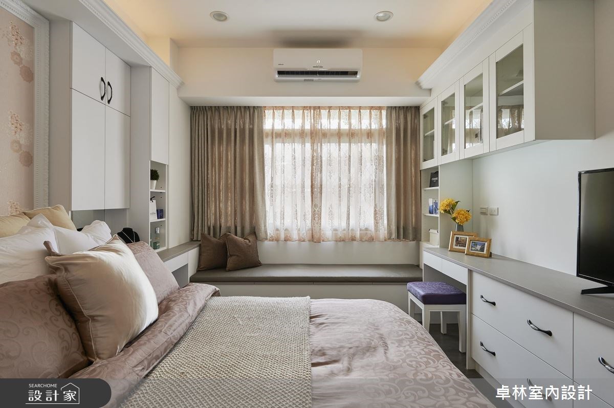 38坪老屋(16~30年)＿混搭風臥室臥榻案例圖片＿卓林室內設計有限公司＿卓林_03之11