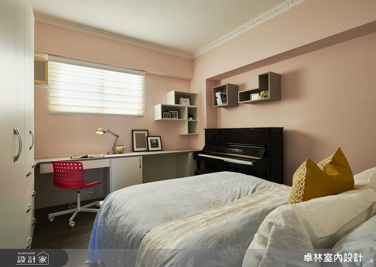 38坪老屋(16~30年)＿混搭風臥室案例圖片＿卓林室內設計有限公司＿卓林_03之14