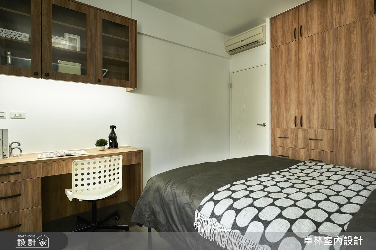 38坪老屋(16~30年)＿混搭風臥室案例圖片＿卓林室內設計有限公司＿卓林_03之17