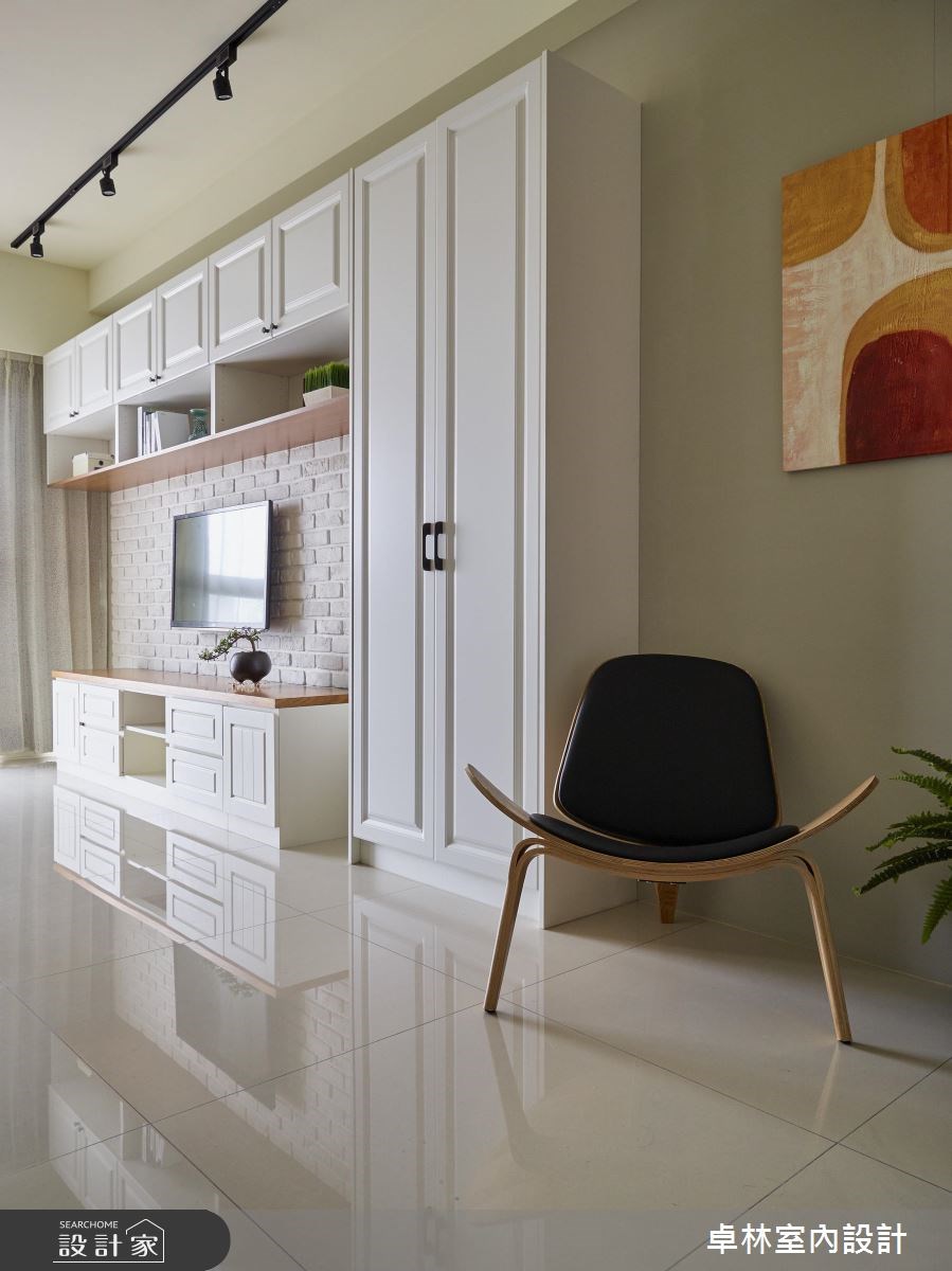 28坪新成屋(5年以下)＿美式風玄關案例圖片＿卓林室內設計有限公司＿卓林_04之2
