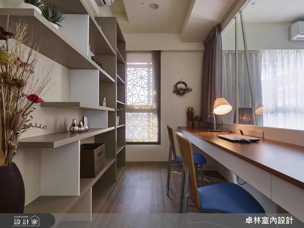 28坪新成屋(5年以下)＿美式風書房案例圖片＿卓林室內設計有限公司＿卓林_04之10