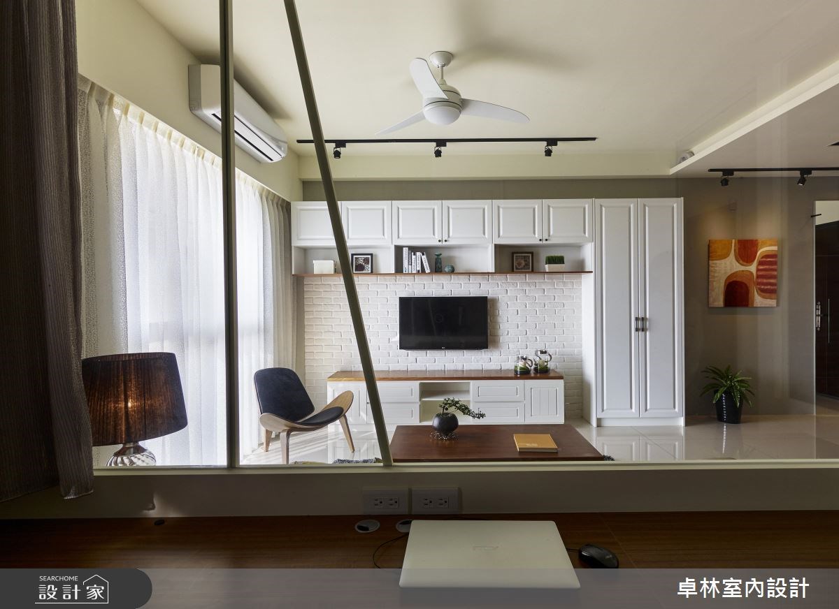28坪新成屋(5年以下)＿美式風客廳案例圖片＿卓林室內設計有限公司＿卓林_04之11