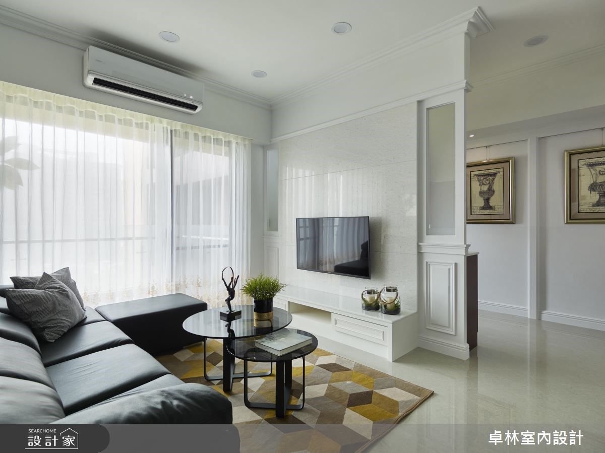 42坪新成屋(5年以下)＿混搭風客廳案例圖片＿卓林室內設計有限公司＿卓林_05之4