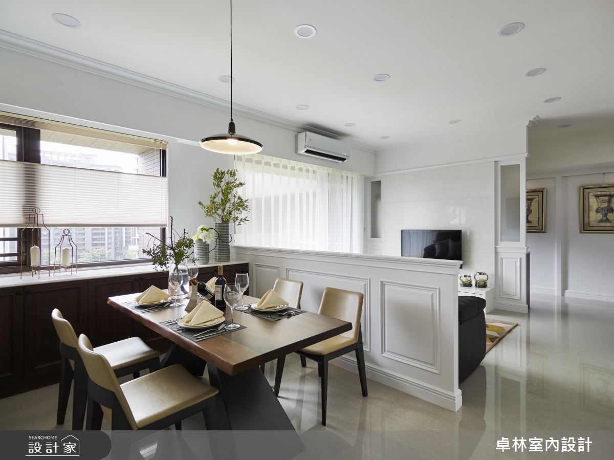 42坪新成屋(5年以下)＿混搭風餐廳案例圖片＿卓林室內設計有限公司＿卓林_05之6