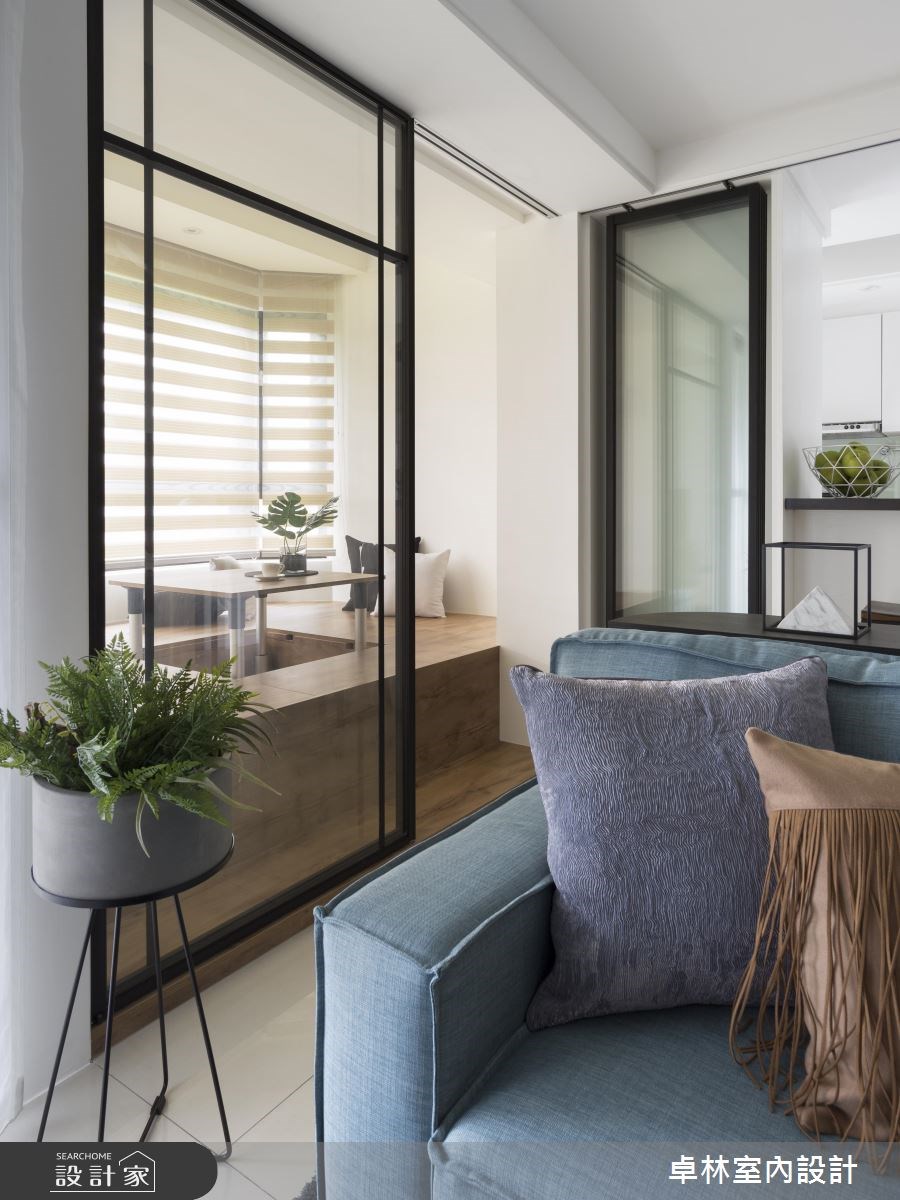 26坪新成屋(5年以下)＿北歐風客廳案例圖片＿卓林室內設計有限公司＿卓林_07之5