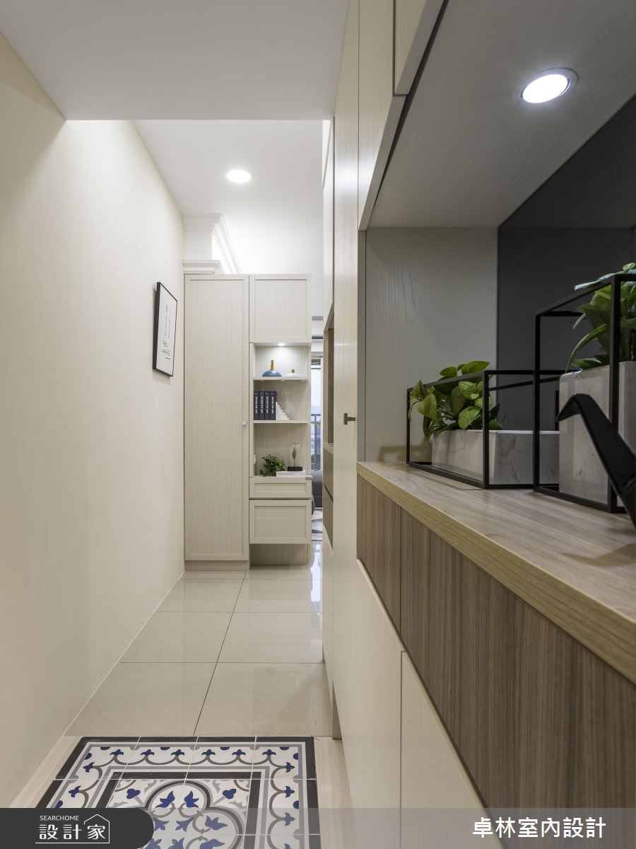 21坪新成屋(5年以下)＿混搭風玄關案例圖片＿卓林室內設計有限公司＿卓林_08之1
