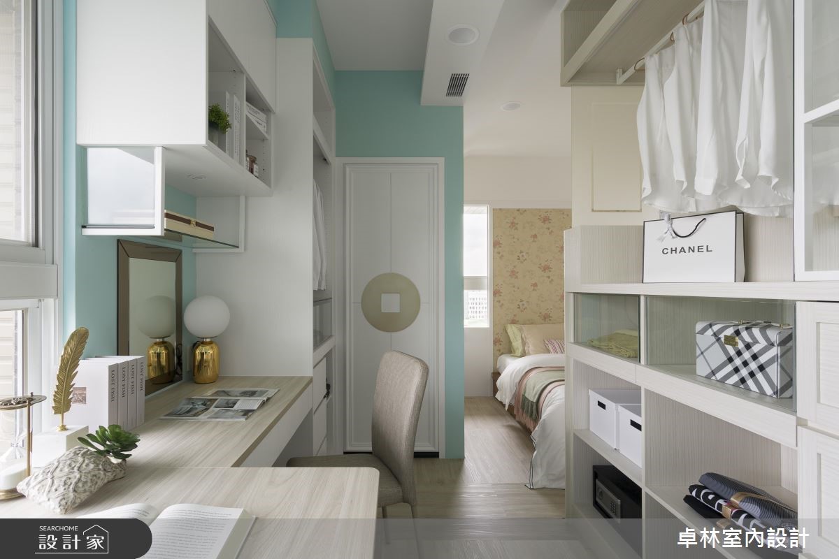 21坪新成屋(5年以下)＿混搭風更衣間案例圖片＿卓林室內設計有限公司＿卓林_08之12