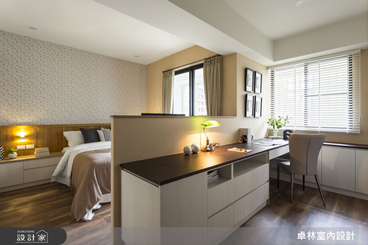 45坪老屋(16~30年)＿混搭風臥室書房案例圖片＿卓林室內設計有限公司＿卓林_09之17