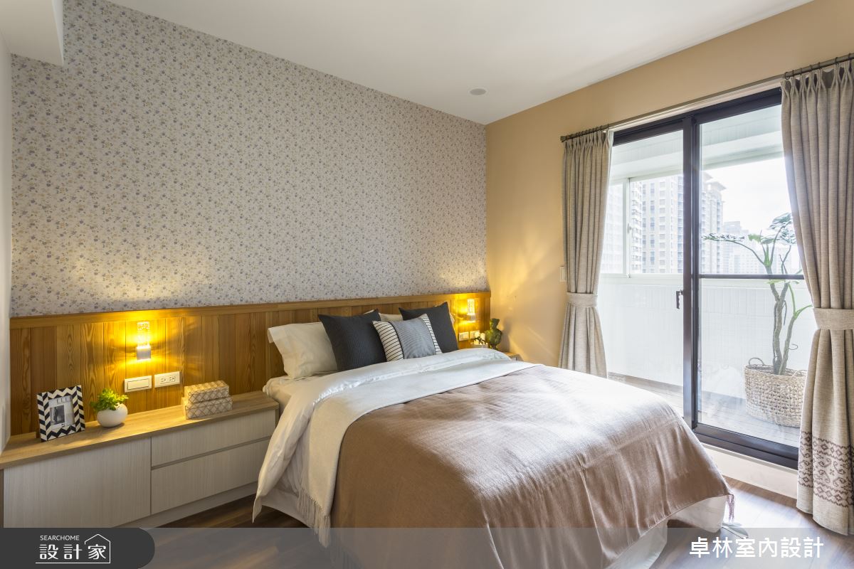 45坪老屋(16~30年)＿混搭風臥室案例圖片＿卓林室內設計有限公司＿卓林_09之16