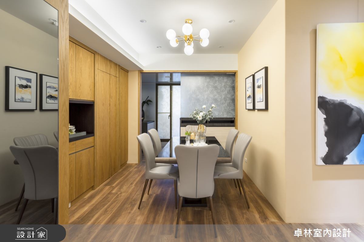 45坪老屋(16~30年)＿混搭風餐廳案例圖片＿卓林室內設計有限公司＿卓林_09之6
