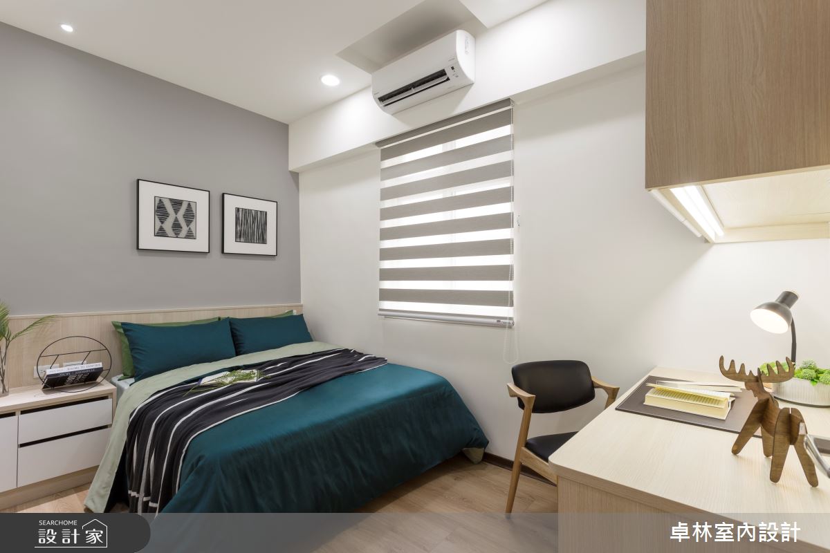 23坪老屋(31~40年)＿混搭風臥室案例圖片＿卓林室內設計有限公司＿卓林_10之9