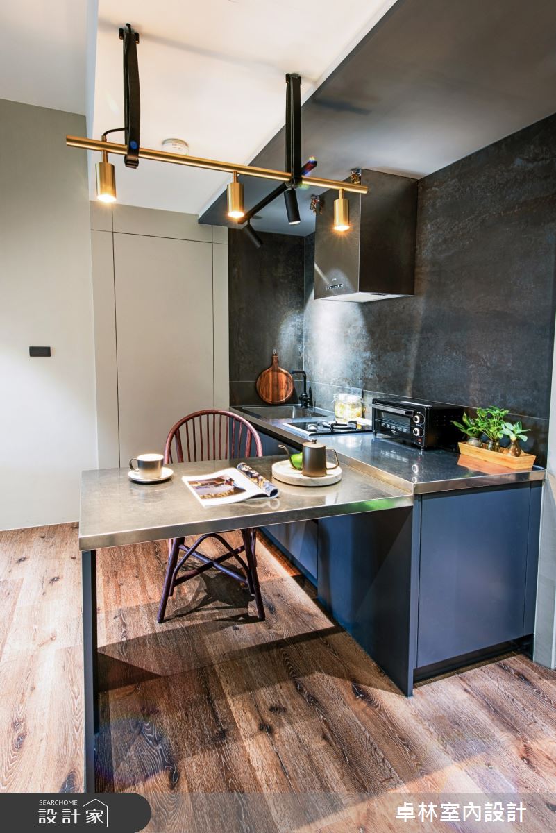 16坪老屋(41~50年)＿工業風餐廳廚房案例圖片＿卓林室內設計有限公司＿卓林_11之4