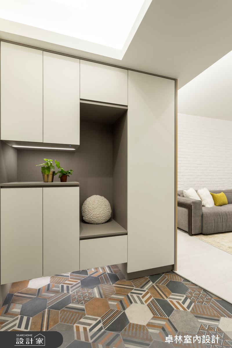 30坪老屋(16~30年)＿現代風玄關案例圖片＿卓林室內設計有限公司＿卓林_14之1