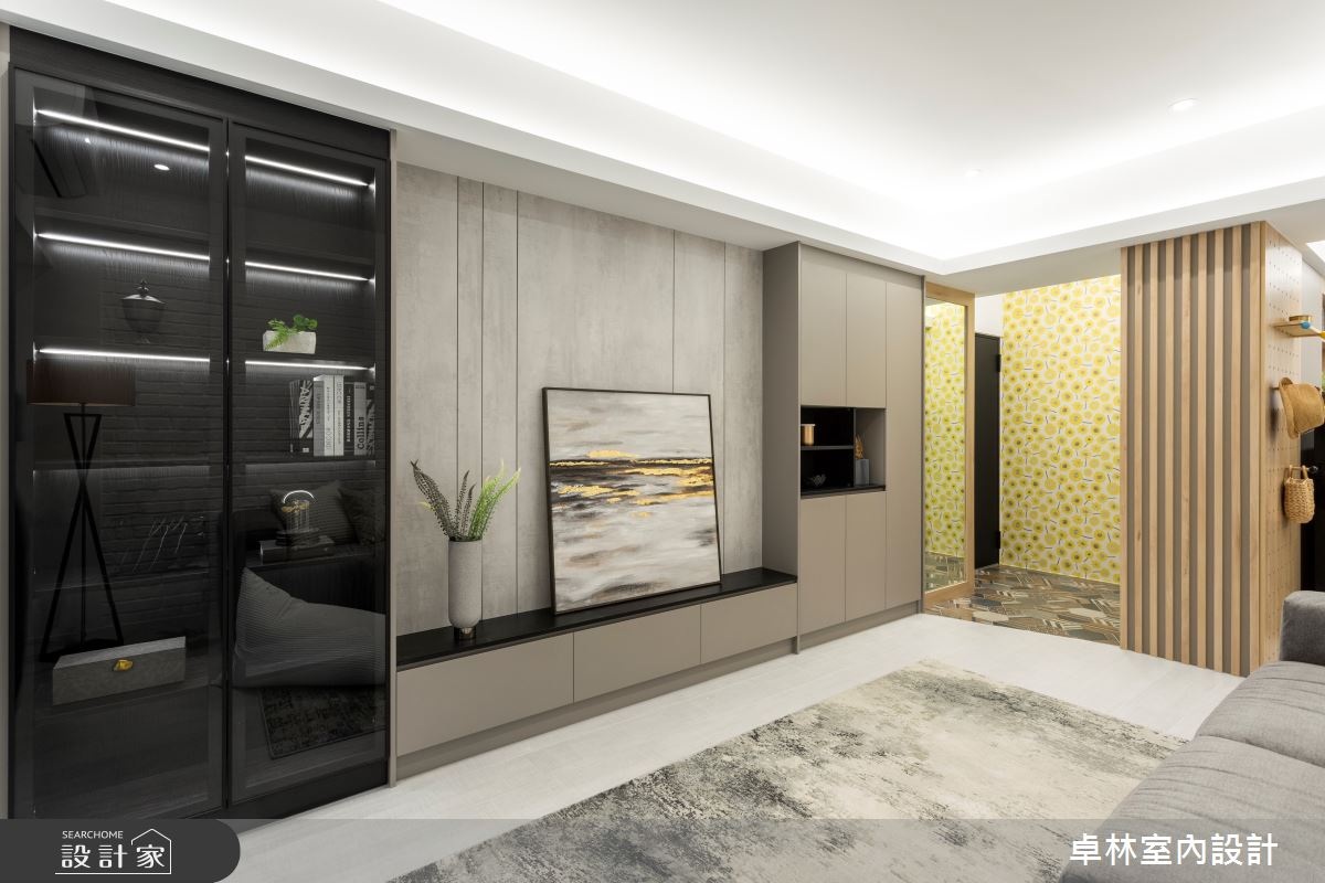 30坪老屋(16~30年)＿現代風客廳案例圖片＿卓林室內設計有限公司＿卓林_14之3
