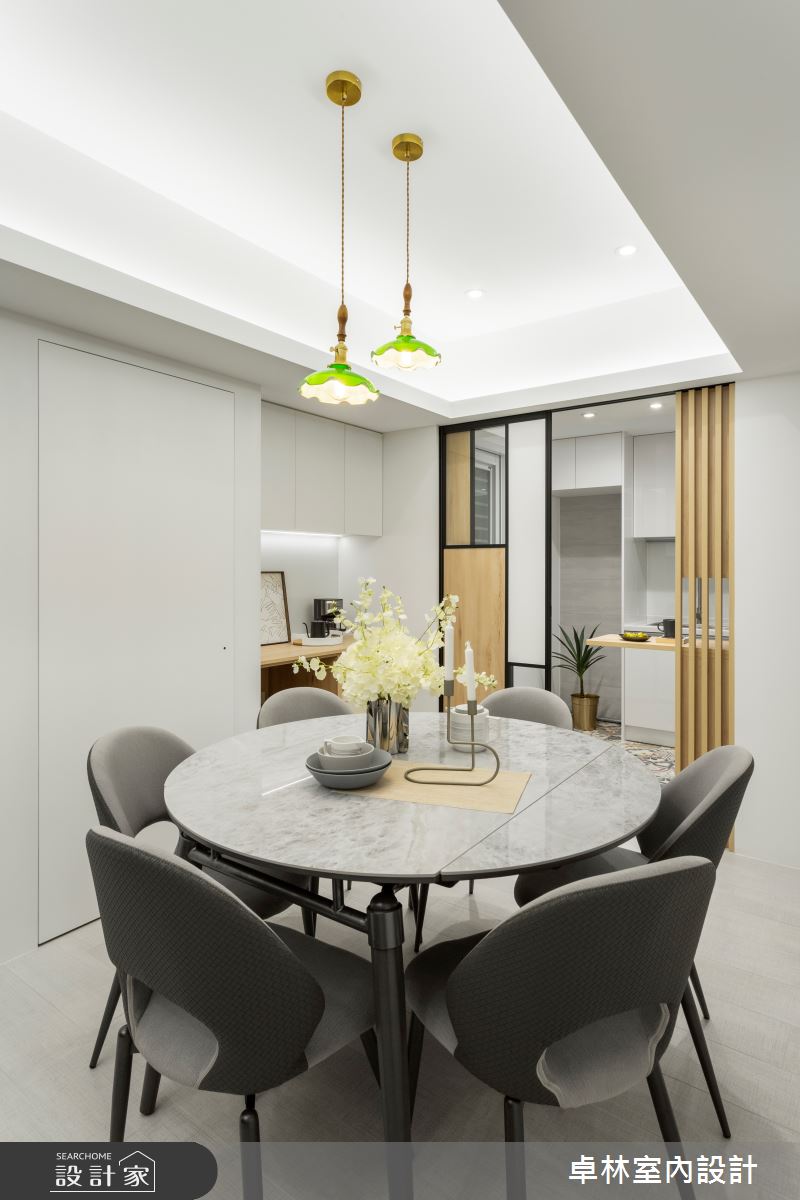 30坪老屋(16~30年)＿現代風餐廳案例圖片＿卓林室內設計有限公司＿卓林_14之4