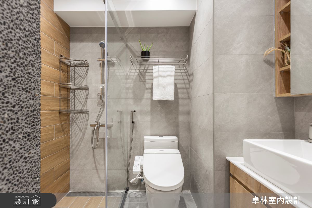 30坪老屋(16~30年)＿現代風浴室案例圖片＿卓林室內設計有限公司＿卓林_14之14