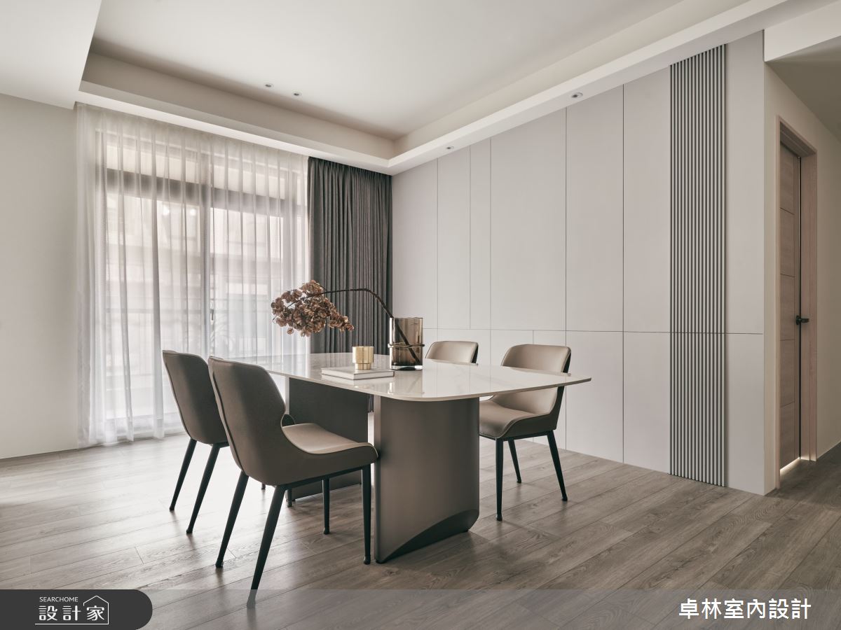 50坪中古屋(5~15年)＿現代風餐廳案例圖片＿卓林室內設計有限公司＿卓林_18.PURE之3
