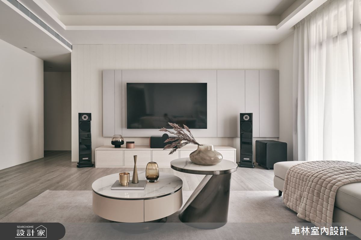 50坪中古屋(5~15年)＿現代風客廳案例圖片＿卓林室內設計有限公司＿卓林_18.PURE之7