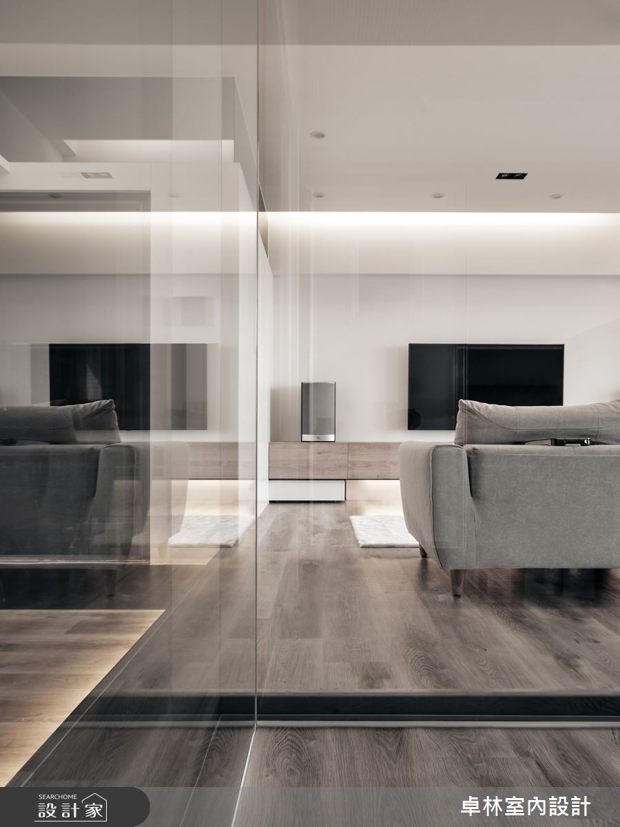 37坪中古屋(5~15年)＿現代風客廳案例圖片＿卓林室內設計有限公司＿卓林_21.通透之11