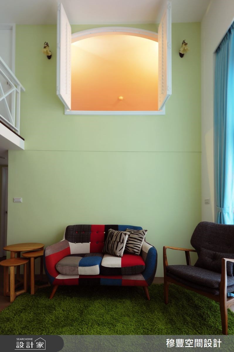 20坪老屋(16~30年)＿鄉村風客廳案例圖片＿穆豐空間設計有限公司＿穆豐_喵喵．鄉村風光之9