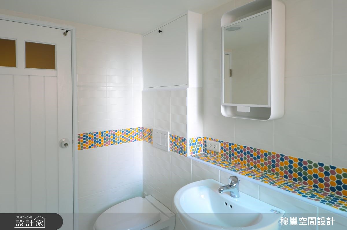 20坪老屋(16~30年)＿鄉村風浴室案例圖片＿穆豐空間設計有限公司＿穆豐_喵喵．鄉村風光之14