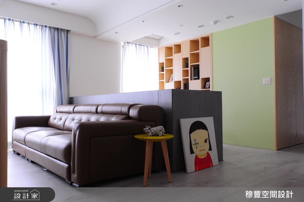 27坪新成屋(5年以下)＿混搭風客廳案例圖片＿穆豐空間設計有限公司＿穆豐_明日．夢想家之4