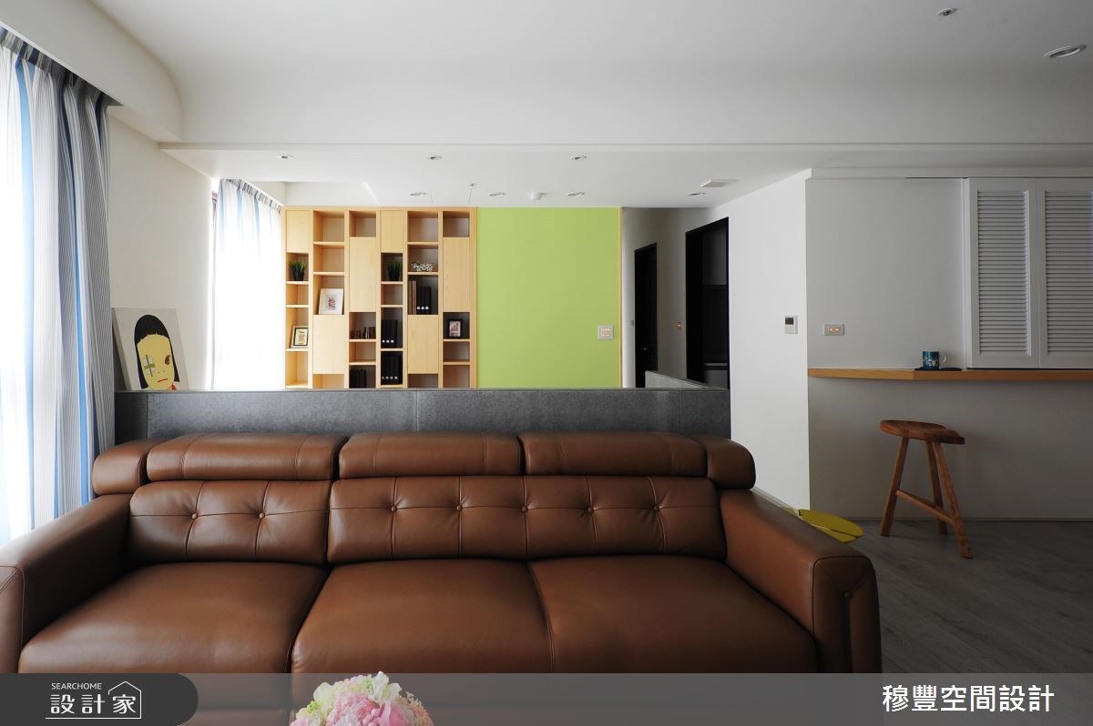 27坪新成屋(5年以下)＿混搭風客廳案例圖片＿穆豐空間設計有限公司＿穆豐_明日．夢想家之6