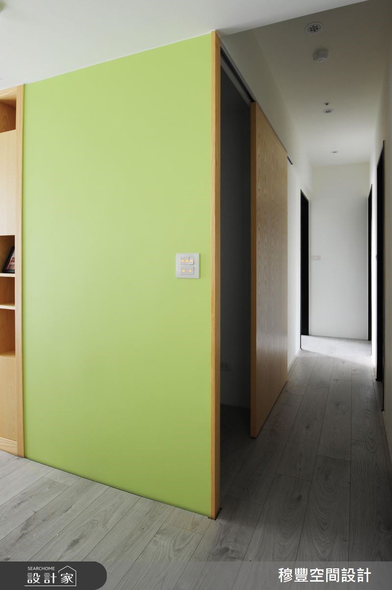 27坪新成屋(5年以下)＿混搭風走廊案例圖片＿穆豐空間設計有限公司＿穆豐_明日．夢想家之14