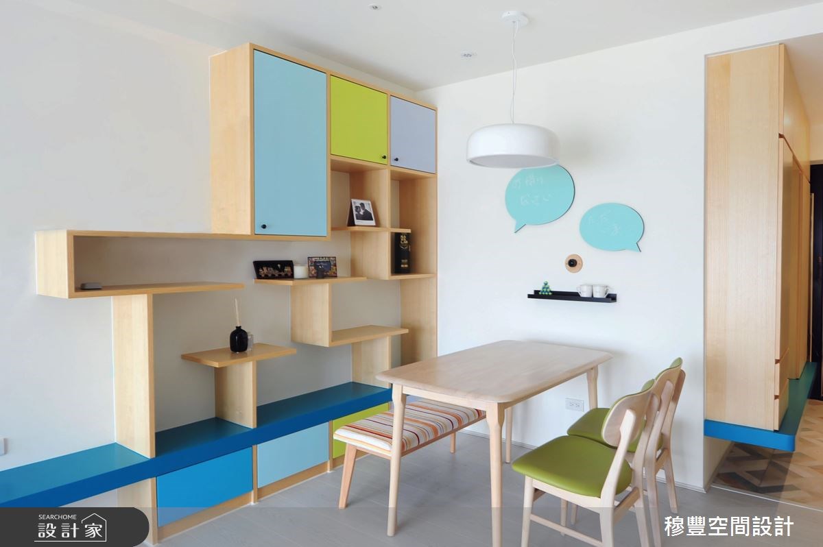 33坪老屋(16~30年)＿北歐風餐廳案例圖片＿穆豐空間設計有限公司＿穆豐_山城．甜蜜城堡之3