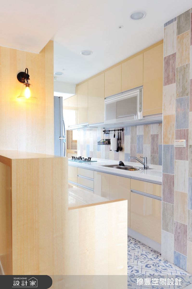 33坪老屋(16~30年)＿北歐風廚房案例圖片＿穆豐空間設計有限公司＿穆豐_山城．甜蜜城堡之7