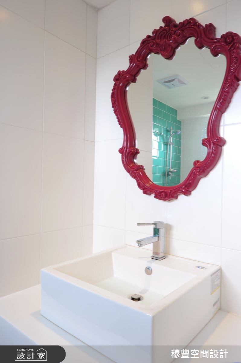 33坪老屋(16~30年)＿北歐風浴室案例圖片＿穆豐空間設計有限公司＿穆豐_山城．甜蜜城堡之17