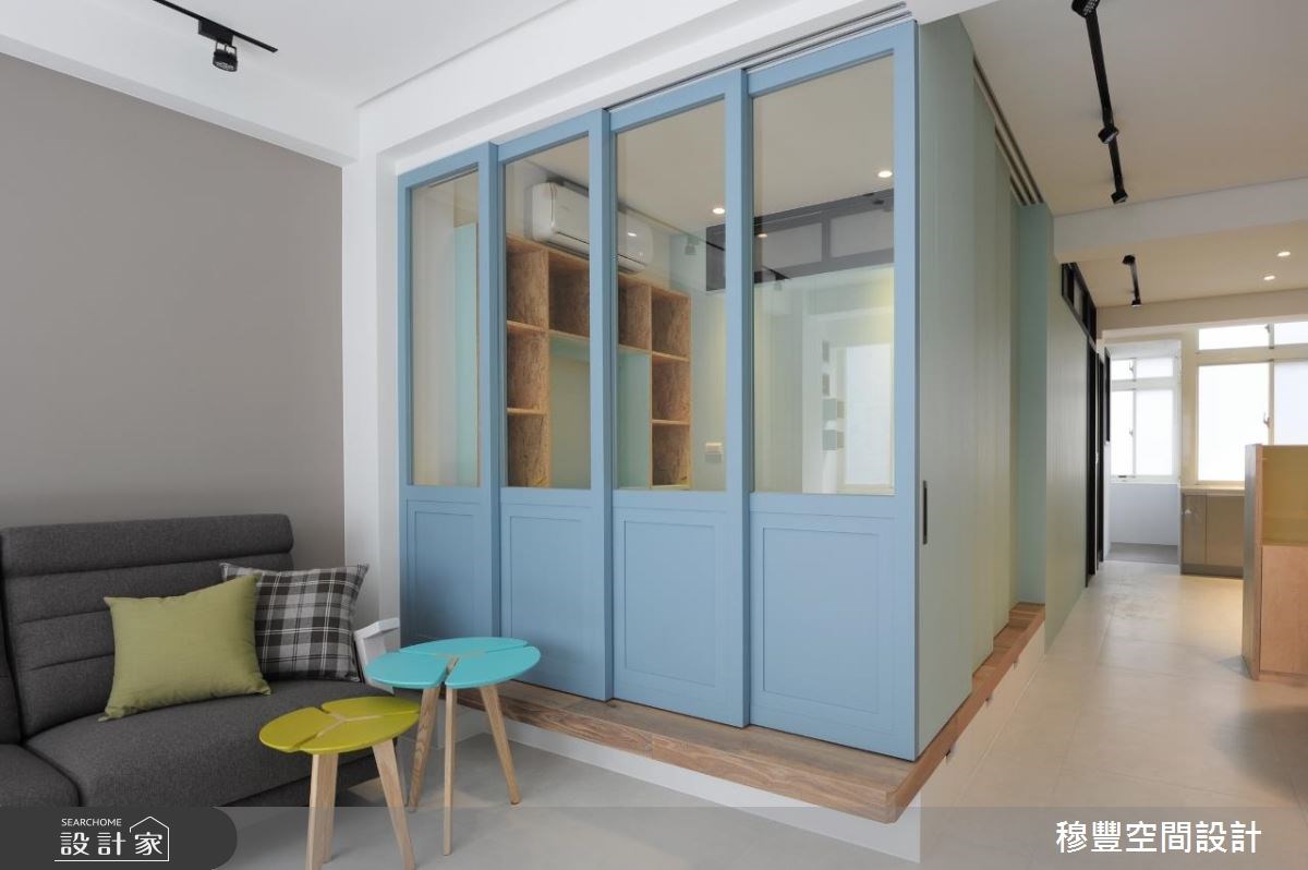 16坪老屋(16~30年)＿北歐風客廳案例圖片＿穆豐空間設計有限公司＿穆豐_砌．延續老所在之9