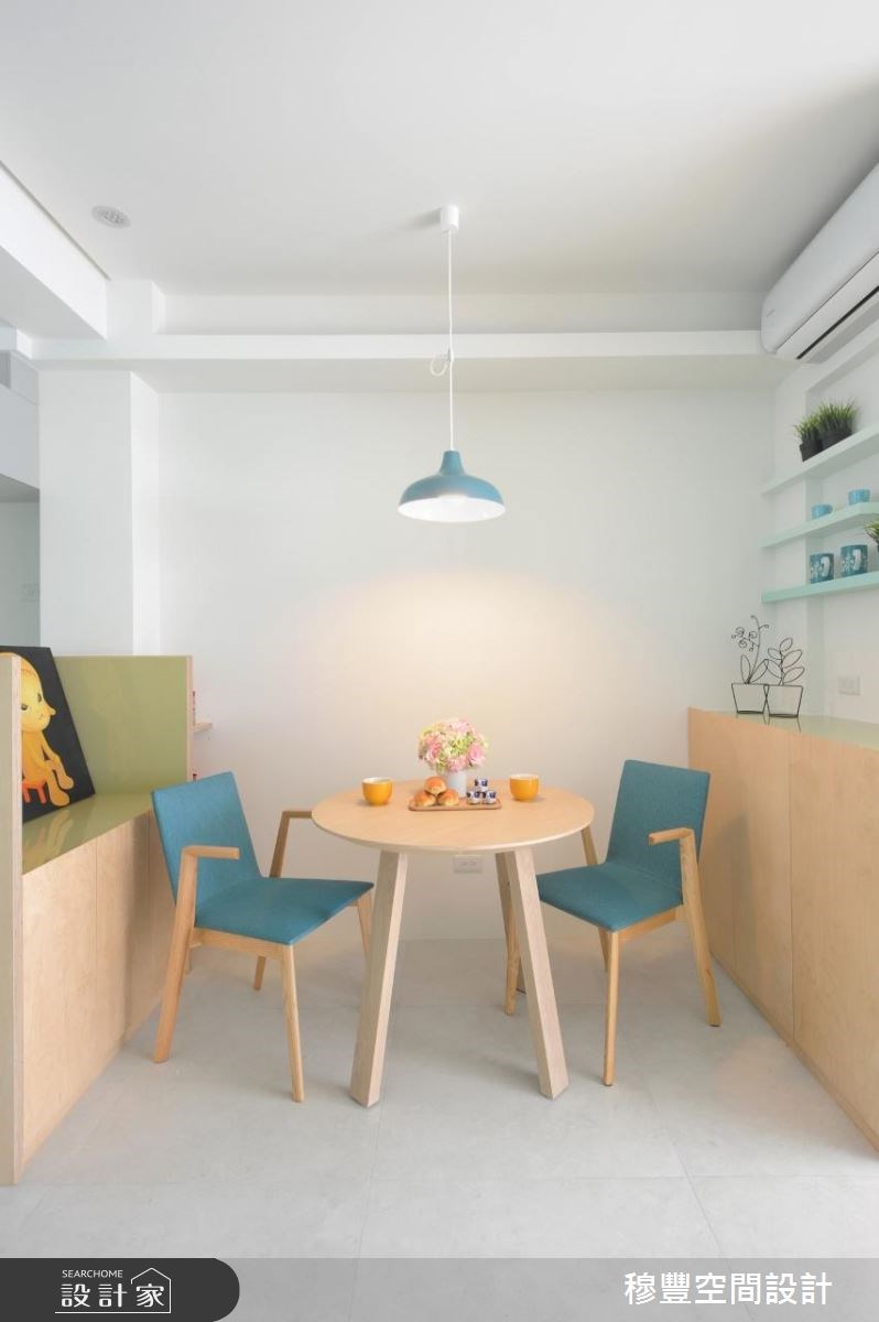 16坪老屋(16~30年)＿北歐風餐廳案例圖片＿穆豐空間設計有限公司＿穆豐_砌．延續老所在之11