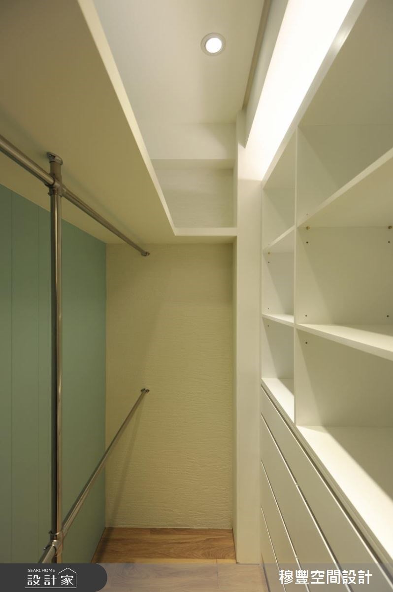 16坪老屋(16~30年)＿北歐風更衣間案例圖片＿穆豐空間設計有限公司＿穆豐_砌．延續老所在之16