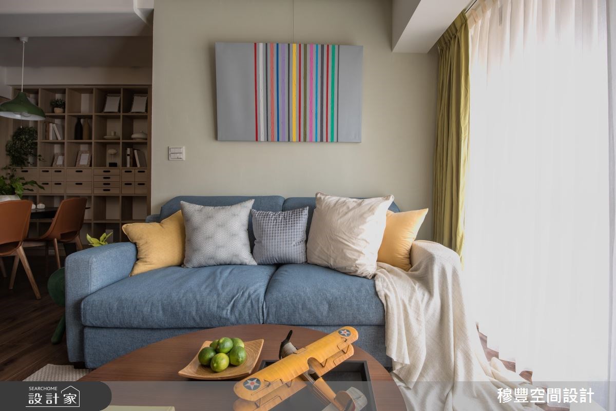 18坪新成屋(5年以下)＿人文禪風客廳案例圖片＿穆豐空間設計有限公司＿穆豐_享．無垢日光之7