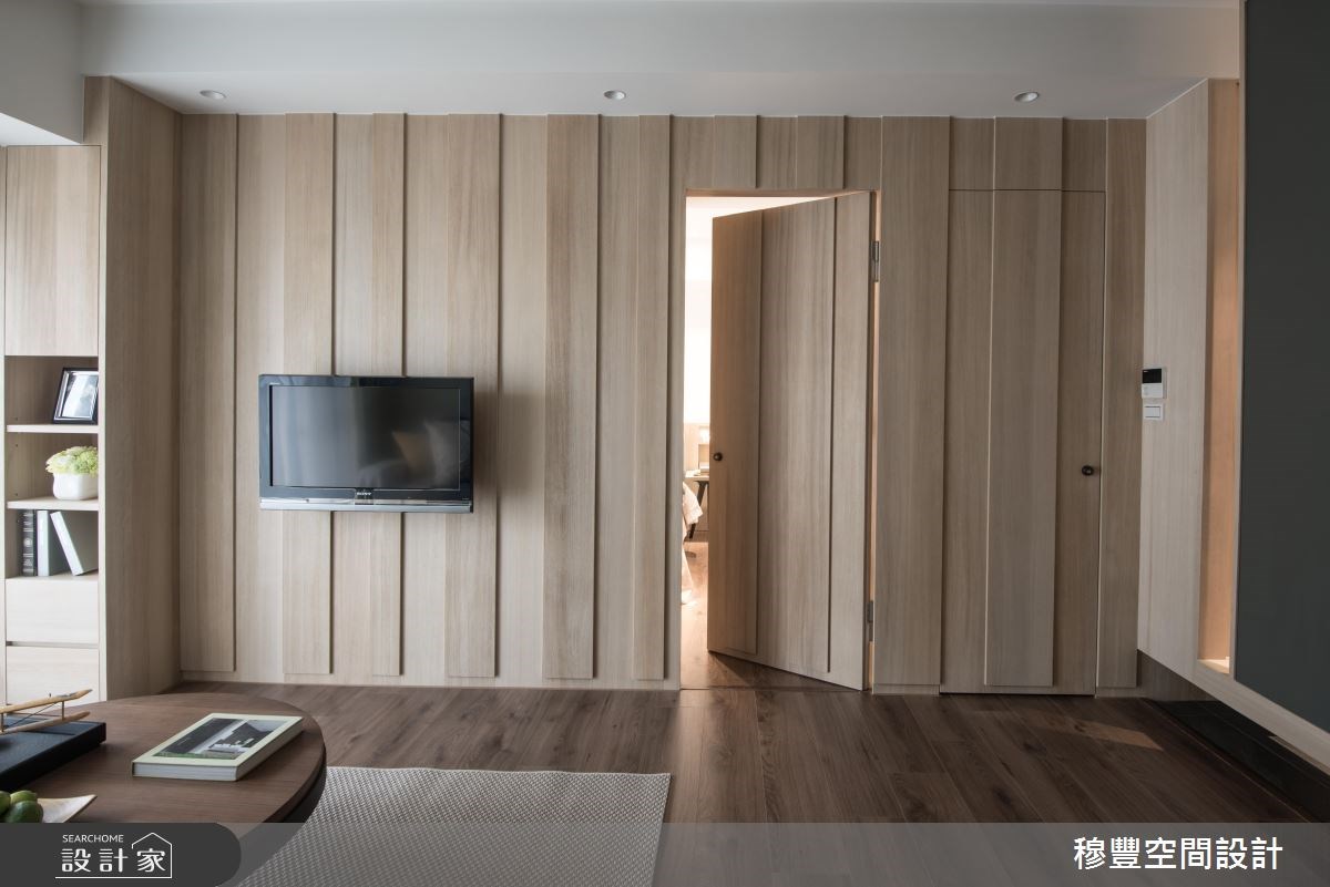 18坪新成屋(5年以下)＿人文禪風客廳案例圖片＿穆豐空間設計有限公司＿穆豐_享．無垢日光之10