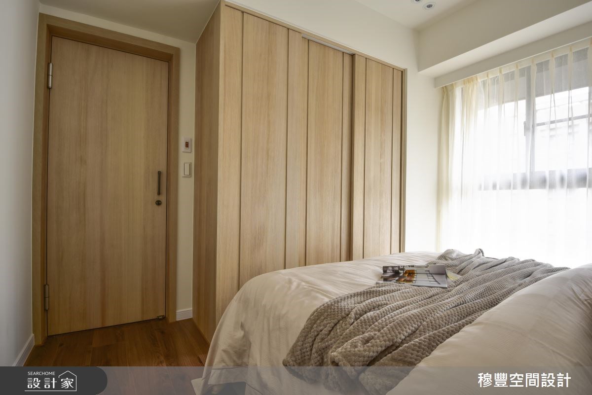 18坪新成屋(5年以下)＿人文禪風臥室案例圖片＿穆豐空間設計有限公司＿穆豐_享．無垢日光之19