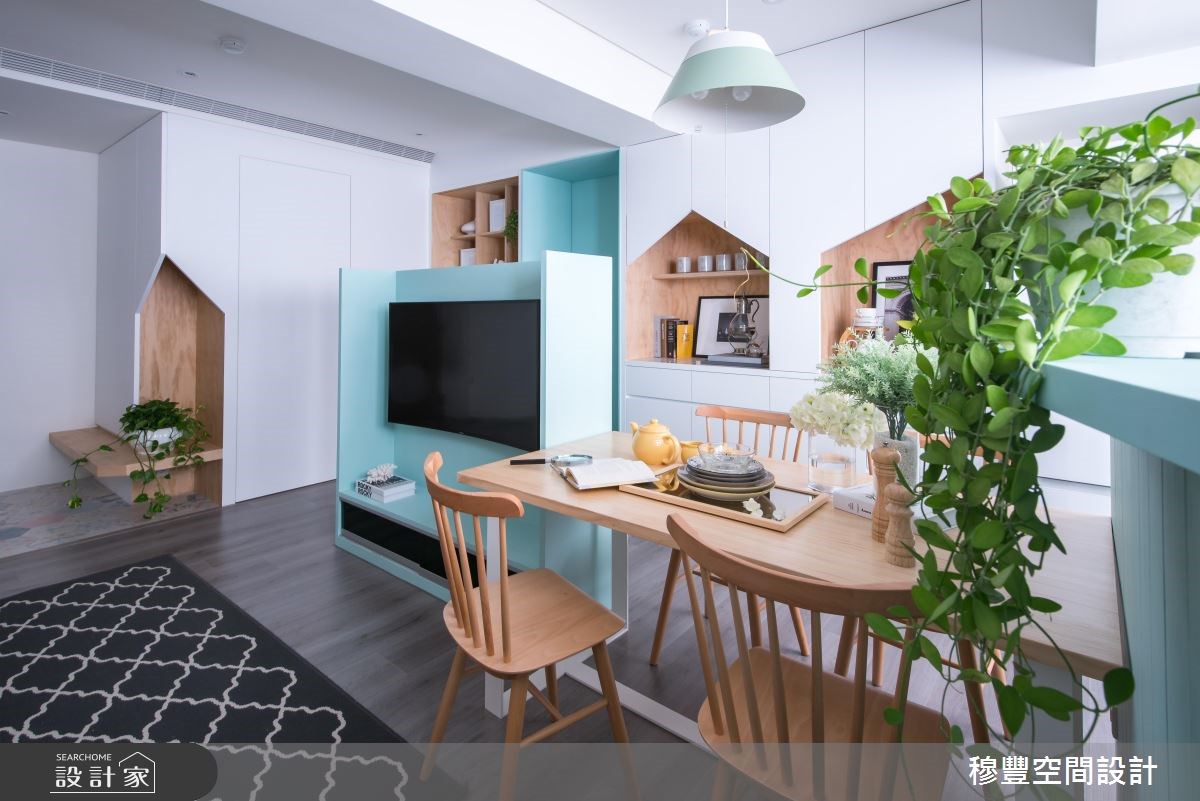 32坪老屋(16~30年)＿北歐風餐廳案例圖片＿穆豐空間設計有限公司＿穆豐_巴黎日光小宅之7