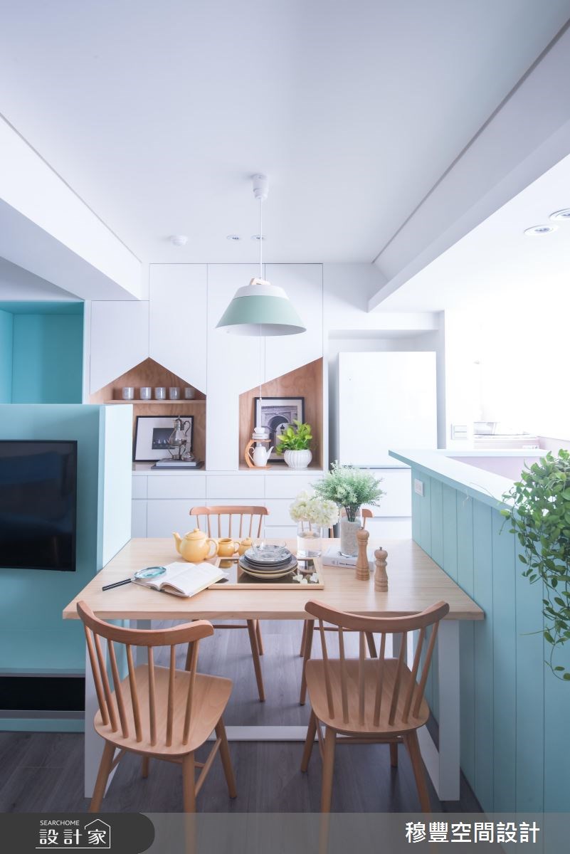 32坪老屋(16~30年)＿北歐風餐廳案例圖片＿穆豐空間設計有限公司＿穆豐_巴黎日光小宅之9