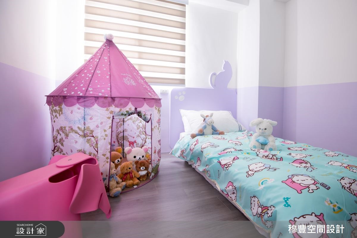 32坪老屋(16~30年)＿北歐風兒童房兒童房案例圖片＿穆豐空間設計有限公司＿穆豐_巴黎日光小宅之22