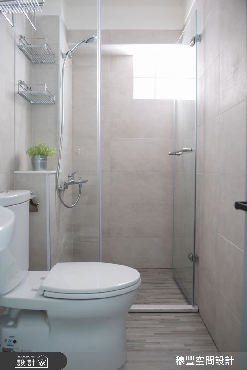 32坪老屋(16~30年)＿北歐風浴室案例圖片＿穆豐空間設計有限公司＿穆豐_巴黎日光小宅之23