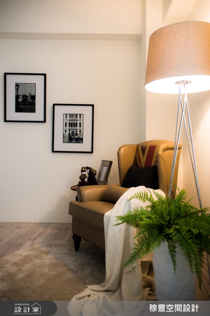 25坪老屋(16~30年)＿北歐風客廳案例圖片＿穆豐空間設計有限公司＿穆豐_蔚藍公寓之12