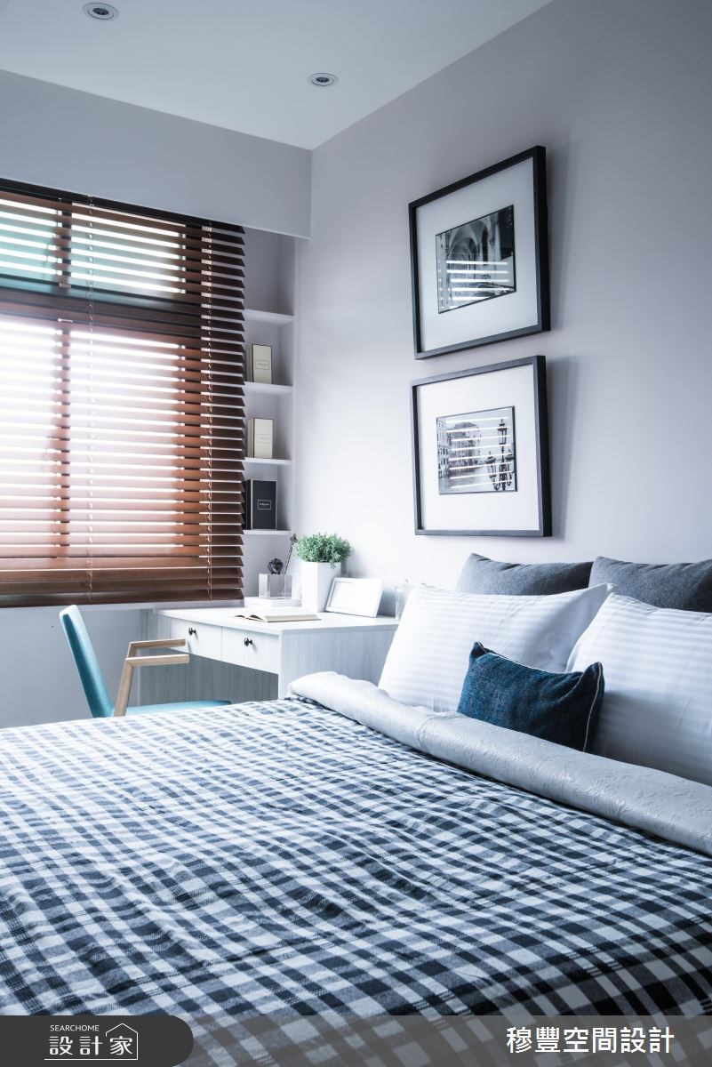 25坪老屋(16~30年)＿北歐風臥室案例圖片＿穆豐空間設計有限公司＿穆豐_蔚藍公寓之15